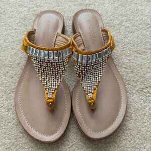 [NEW] Women's Patrizia by Spring Step Donata Yellow Gold Size 7